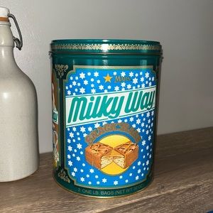 Vintage Milky Way Canister